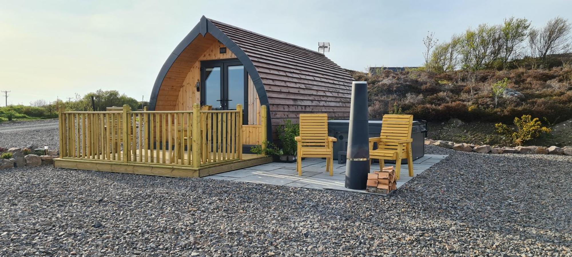 Loch Ewe Luxury Pods Apartment Mellon Charles Luaran gambar